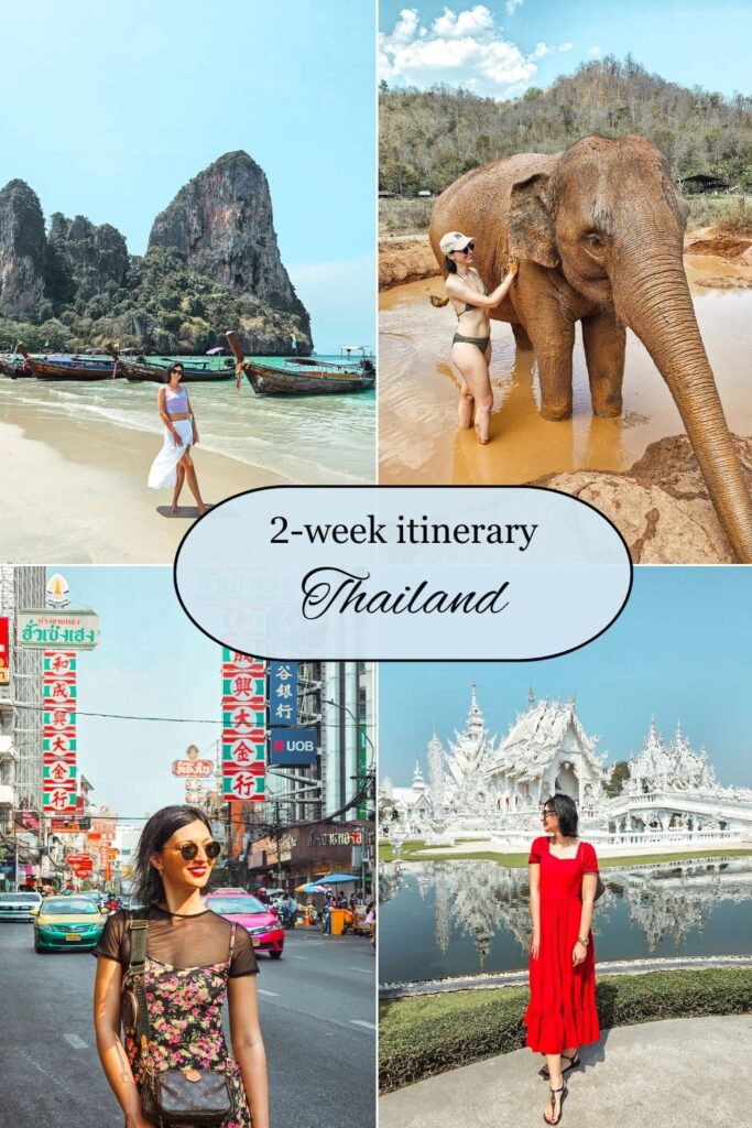 2 week itinerary in Thailand