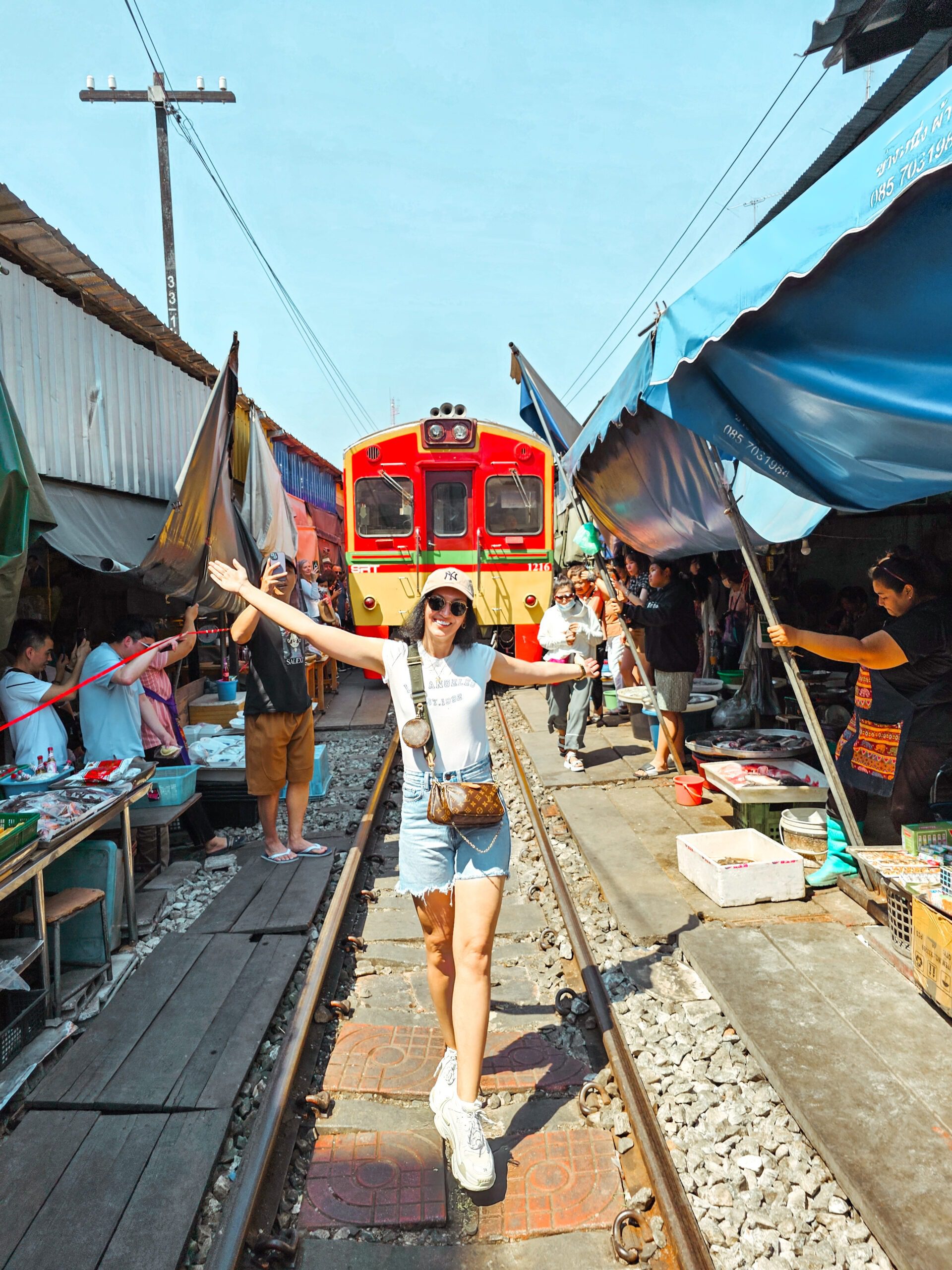 Railway Market in Bangkok