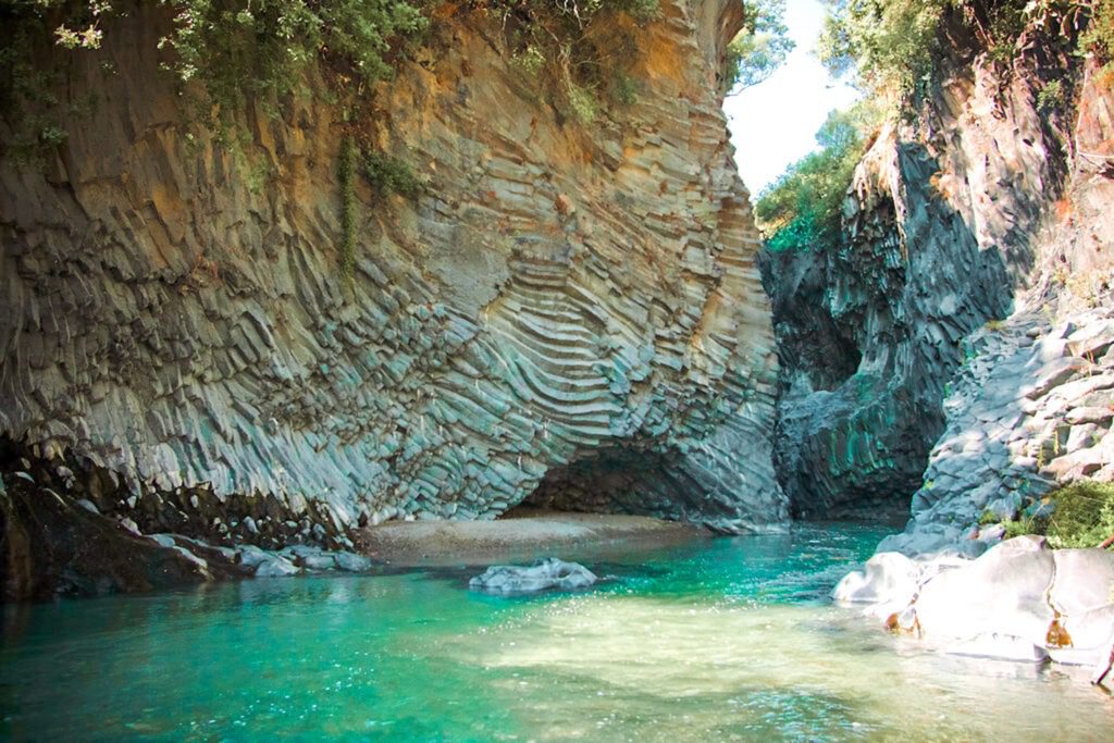 Alcantara Gorges, Sicily