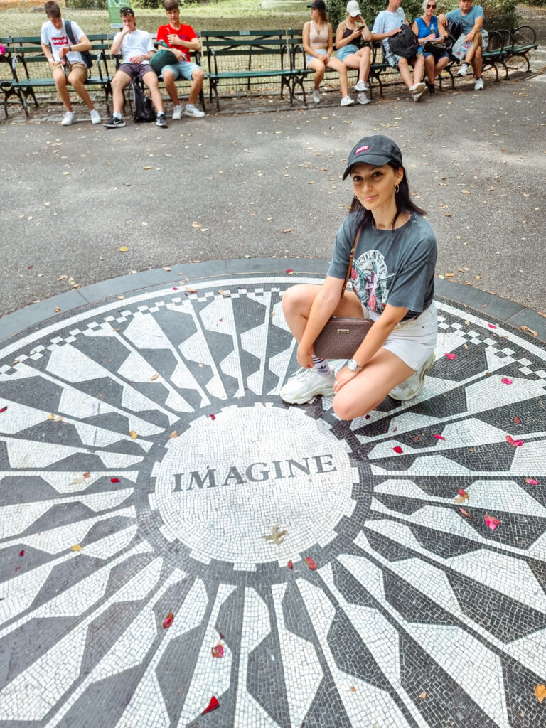 John Lennon Memorial Central Park