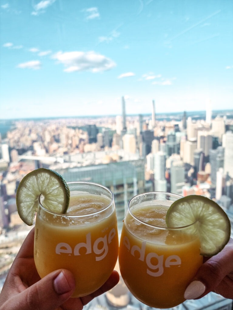 Cocktails at The Edge NYC