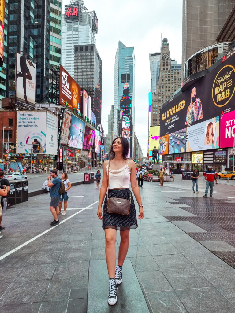 Times Square during the day