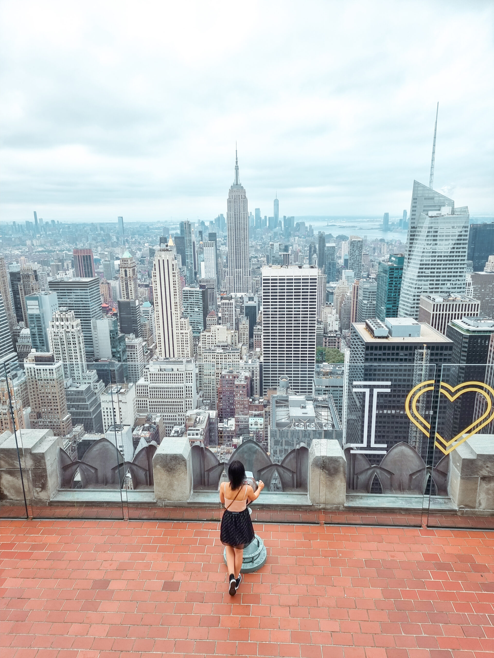 Top of the Rock views