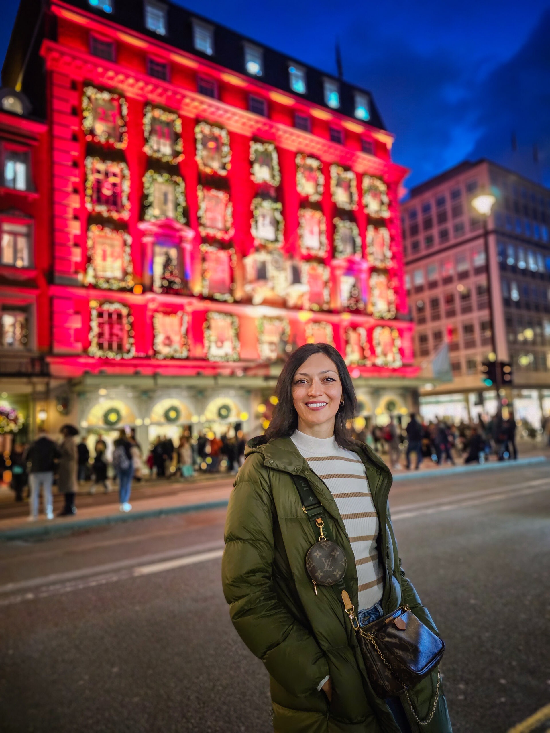 Christmas shopping in London