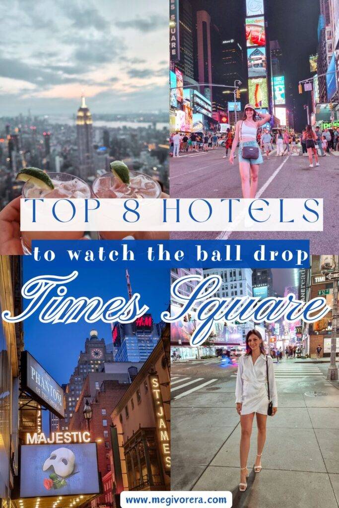 Best Hotel Rooftop Views of the Times Square Ball Drop in NYC