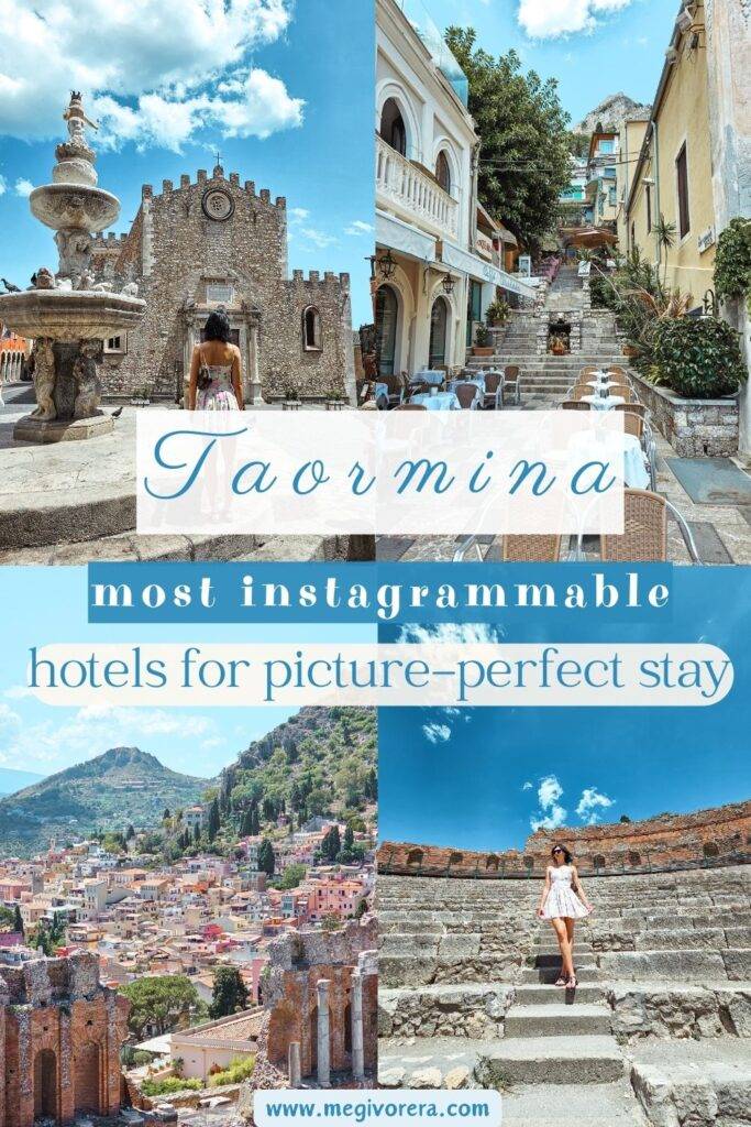 Most instagrammable hotels in Taormina