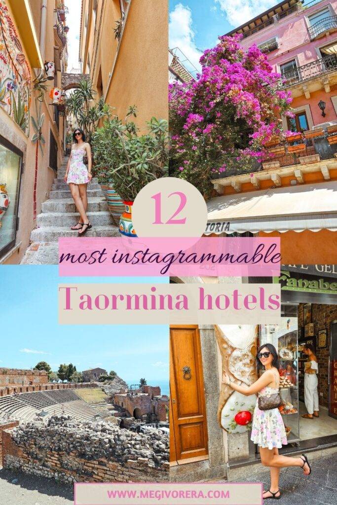 Most instagrammable hotels in Taormina