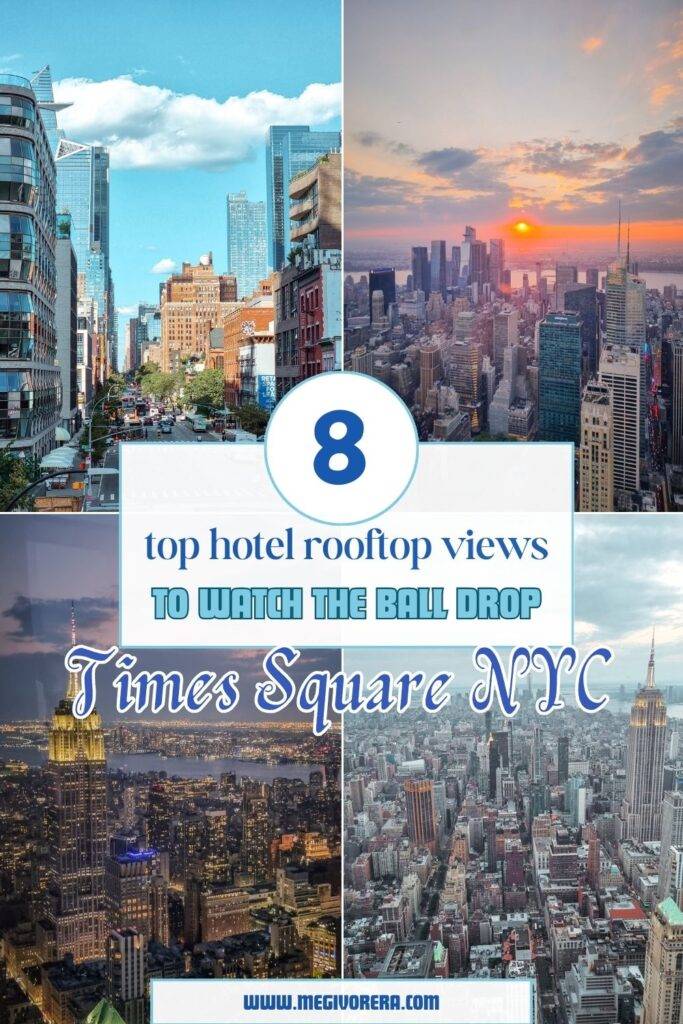 Best Hotel Rooftop Views of the Ball Drop in NYC