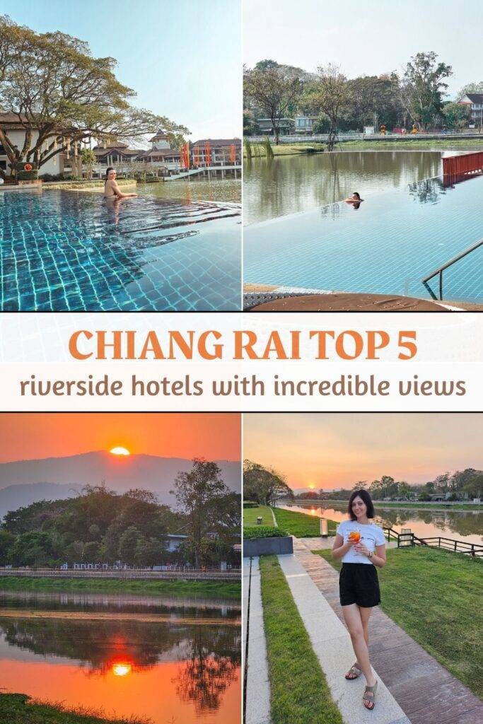 Top 5 riverside hotels in Chiang Rai