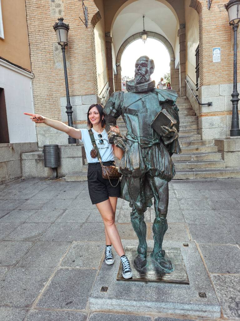 Cervantes Statue in Toledo