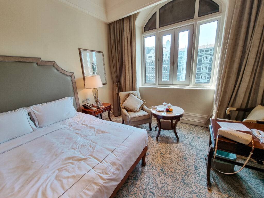 Luxury Grande Room City View Room at the Taj Mahal Palace Hotel in Mumbai