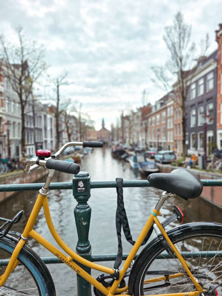 Renting a bike in Amsterdam