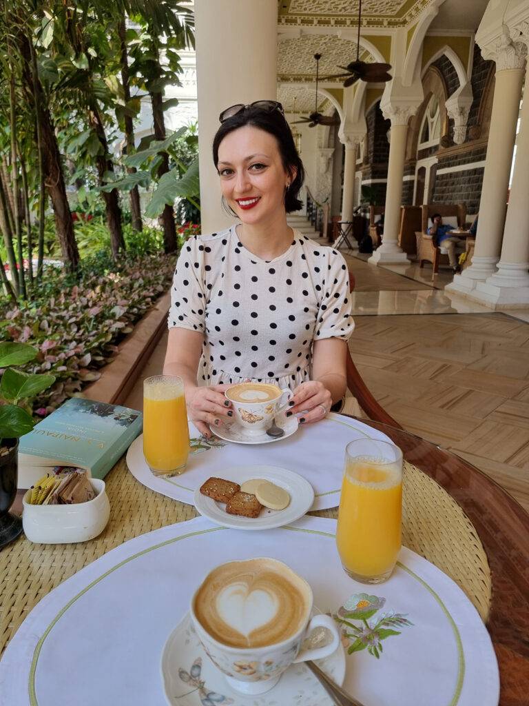 Coffee at the Taj Mahal Palace in Mumbai