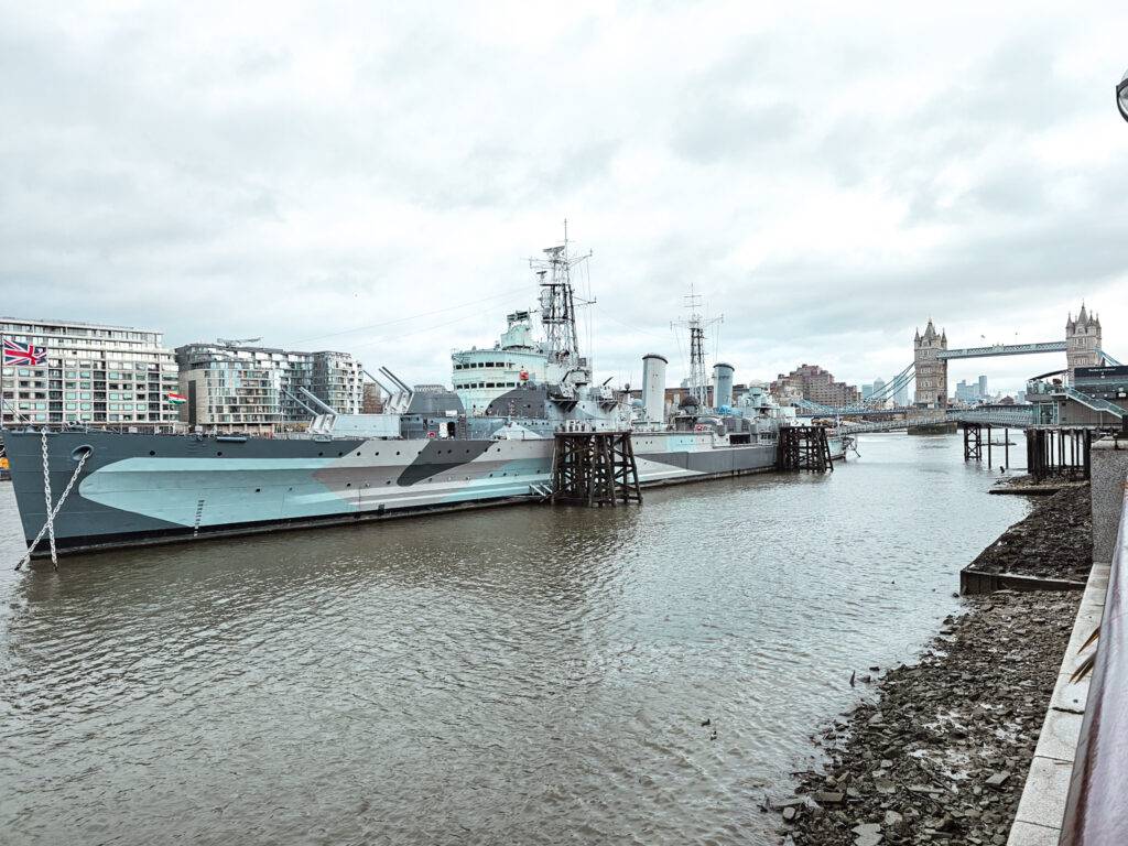 HMS Belfast in London