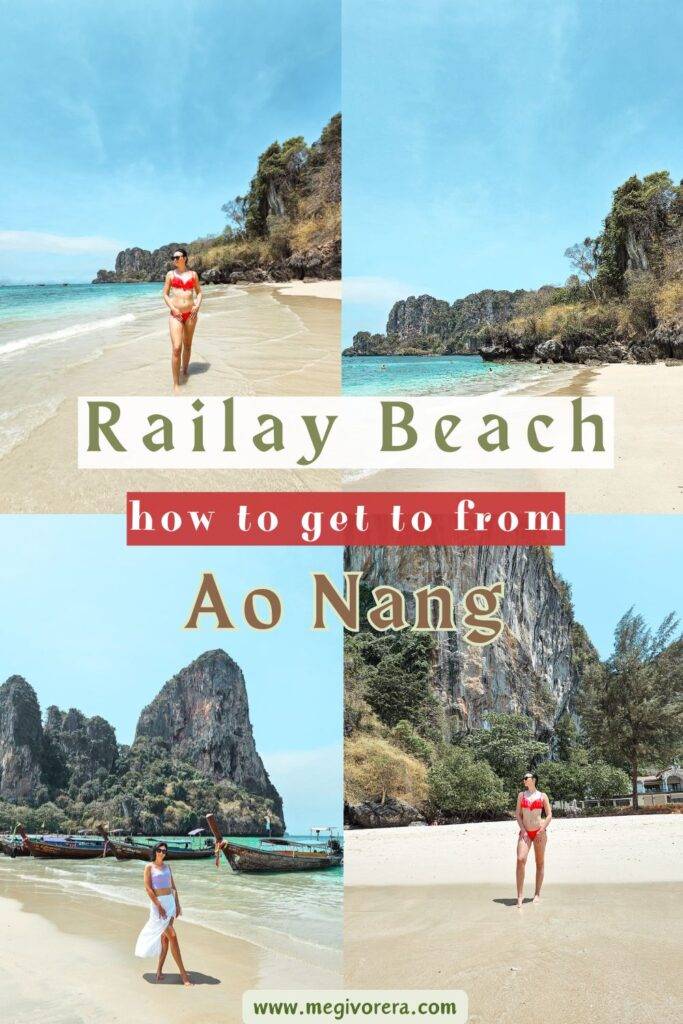 How to Get to Railay Beach from Ao Nang by Long-Tail Boat