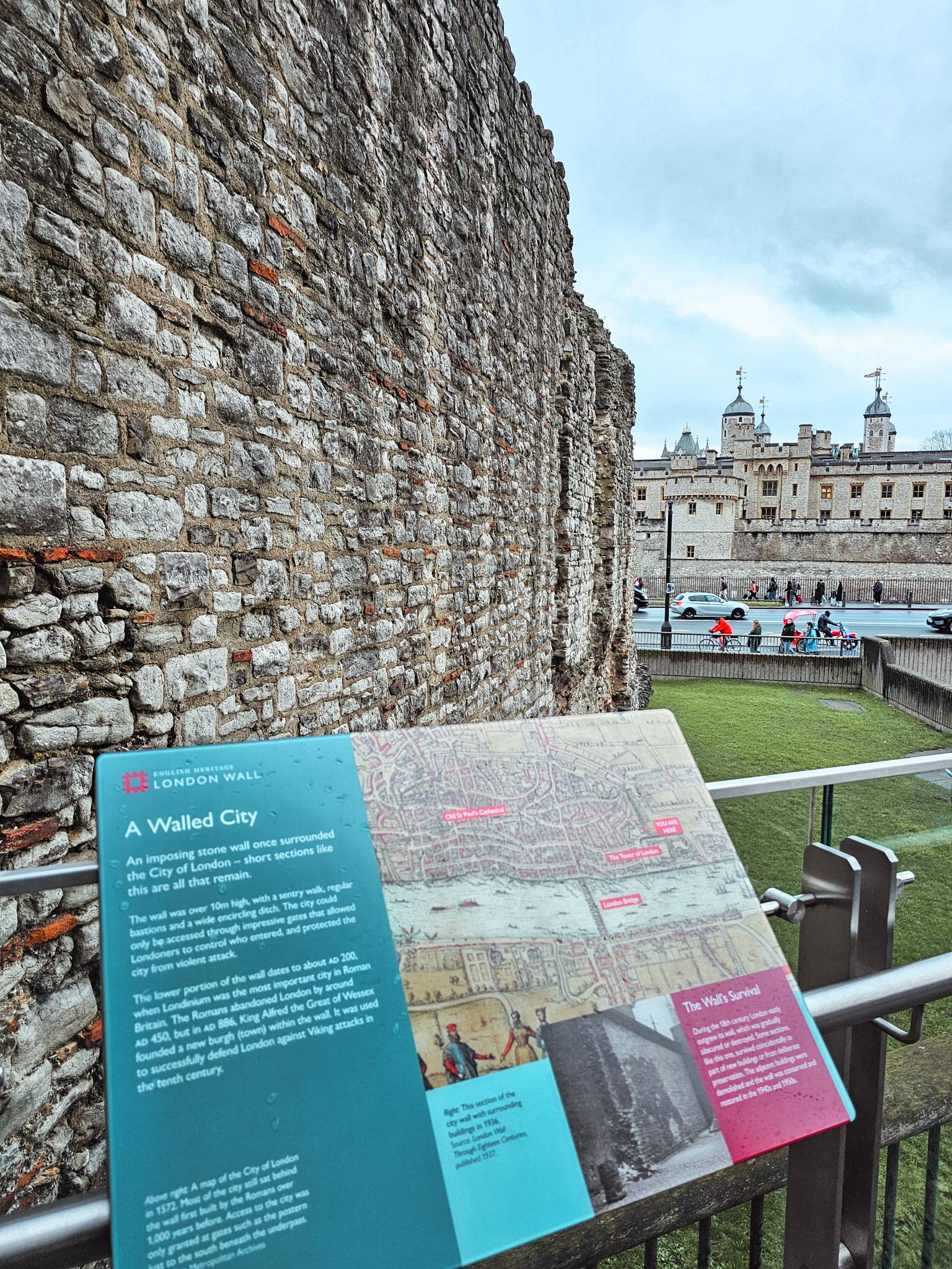 Roman Wall in London