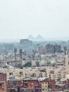 Cairo views from the Saladin Citadel