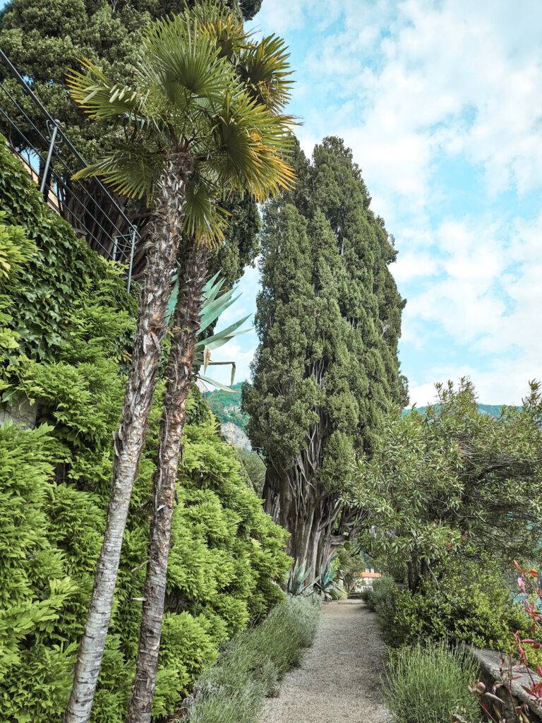 Gardens of Villa Cipressi in Varenna, Lake Como