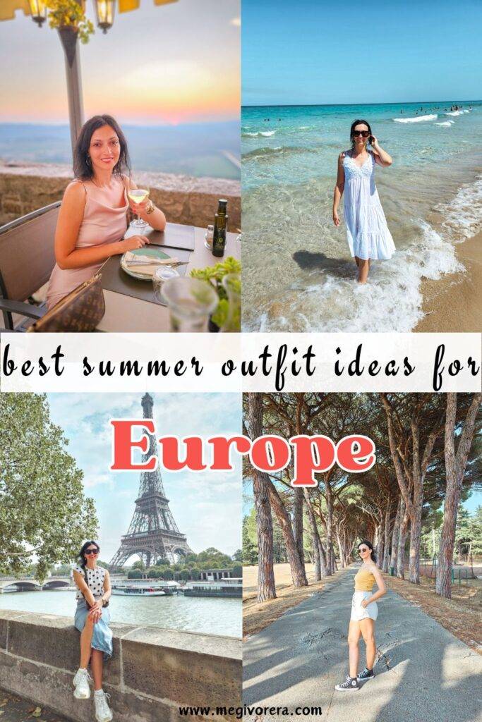 Europe Summer Outfits Ideas: What to Wear in Mediterranean