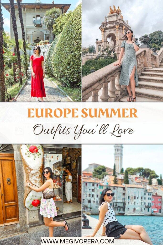 Europe Summer Outfits Ideas: What to Wear in Mediterranean