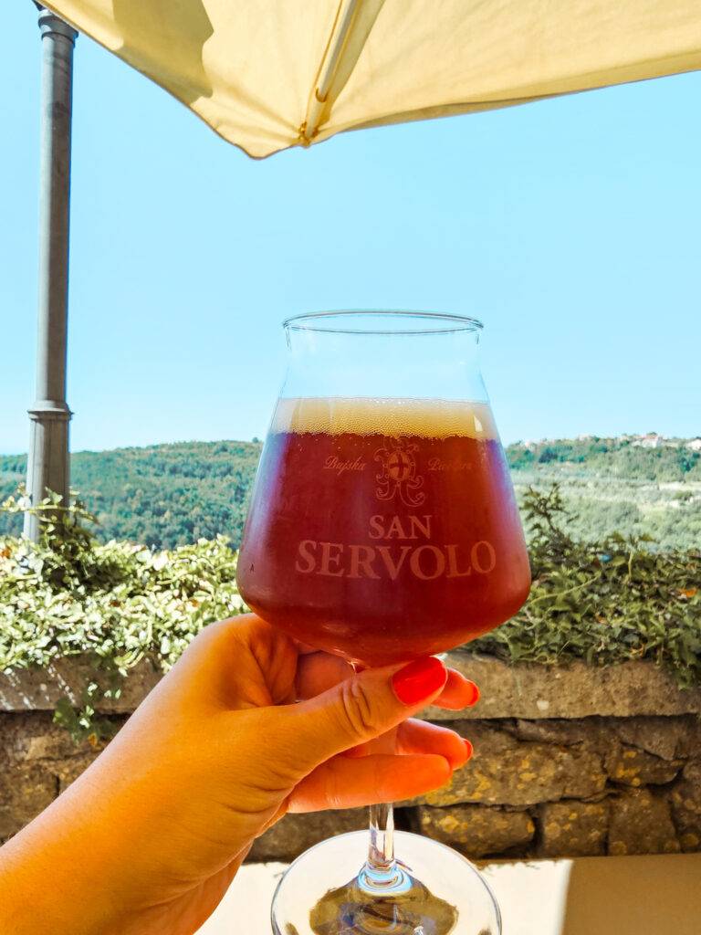 Beer in Groznjan