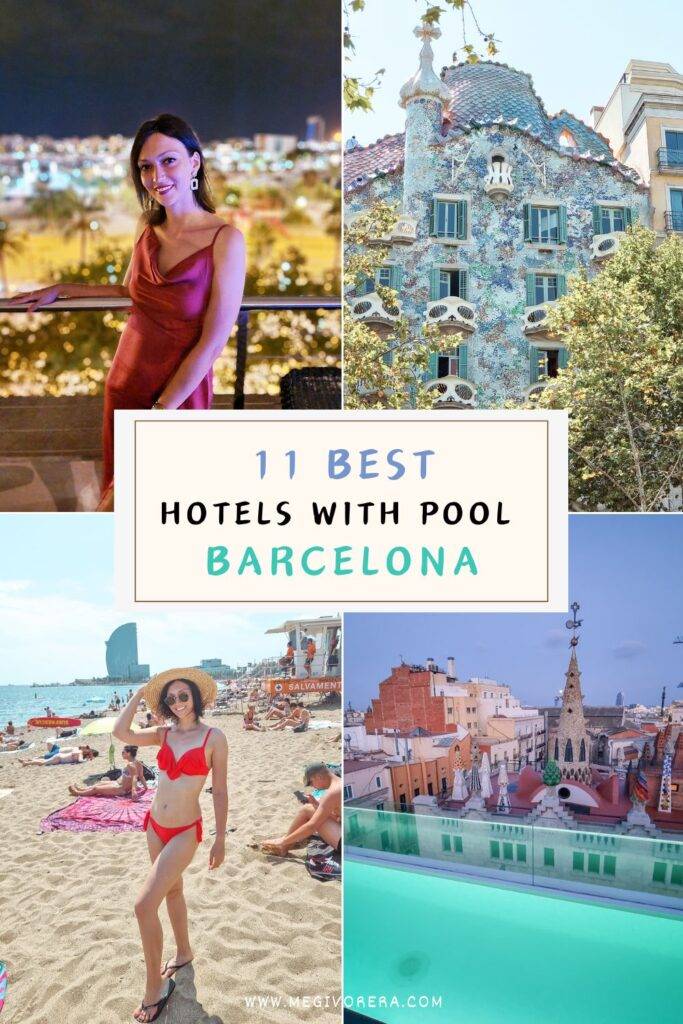 15 Best Barcelona Hotels with Amazing Rooftop Pool