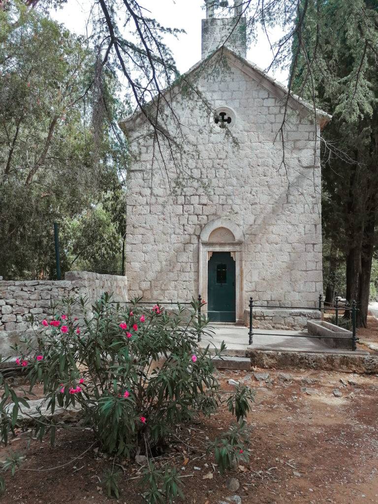 Church of the Annunciation of the Blessed Virgin Mary from the 15th century, Lokrum