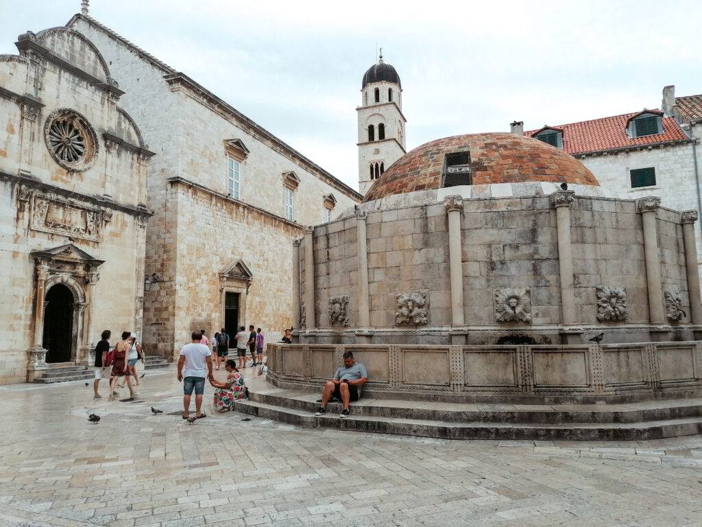 Large Onofrio's Fountain in Dubrovnik