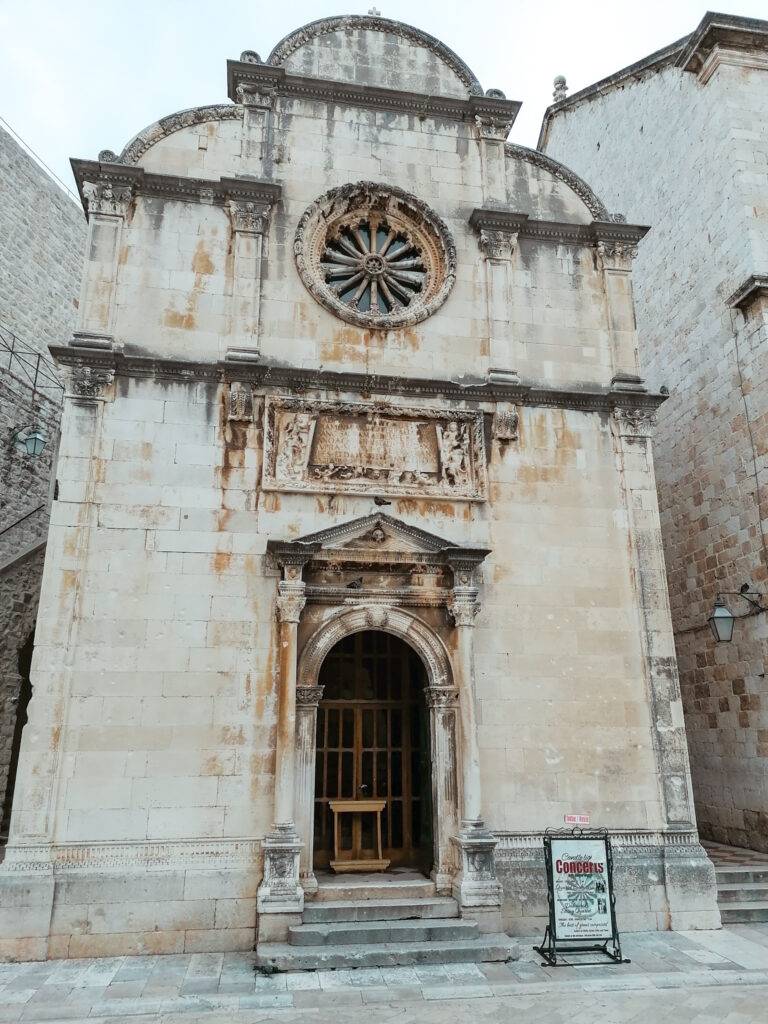 St. Saviour Church, or Crkva Svetog Spasa in Croatian, Dubrovnik