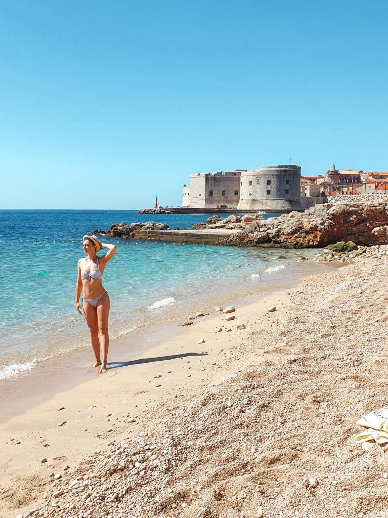 Banje Beach in Dubrovnik