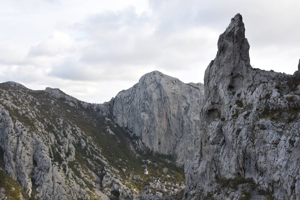 Explore the rugged beauty of Velika Paklenica Canyon with its dramatic rock formations and scenic views.