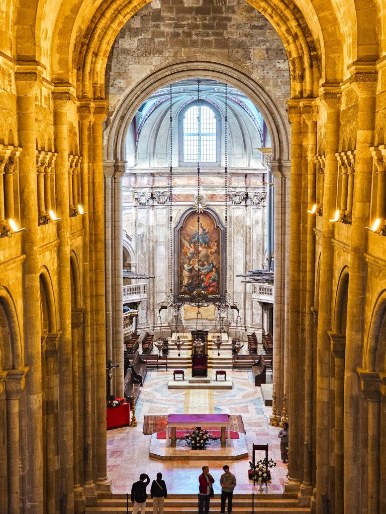Interior of Lisbon Cathedral