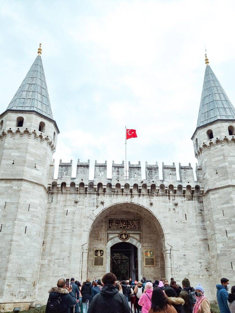Imperial Gate at Topkapi Palace