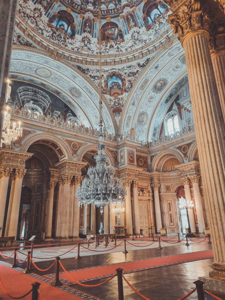 Inside Dolmabahce Palace