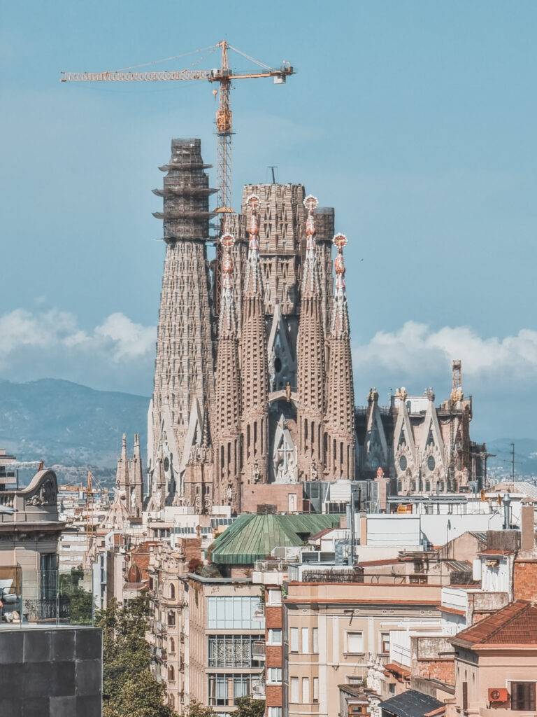Casa Mila rooftop views