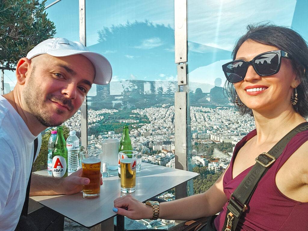 Lycabettus Hill drinks and the view