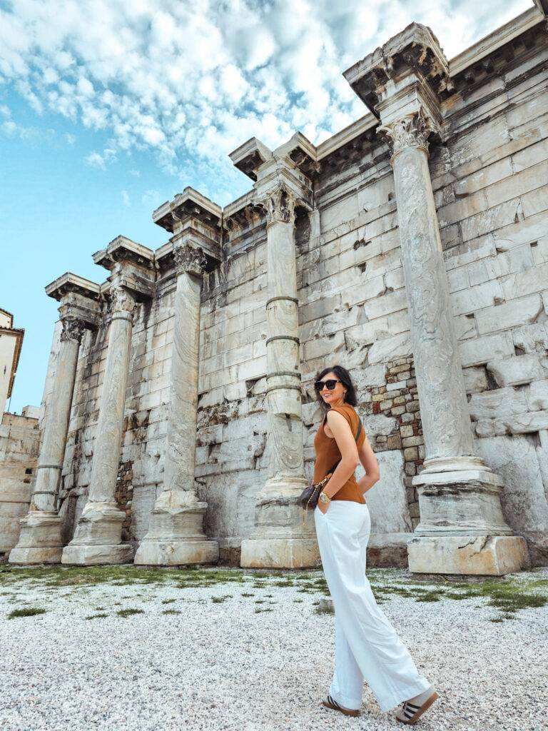Hadrian's Library in Athens