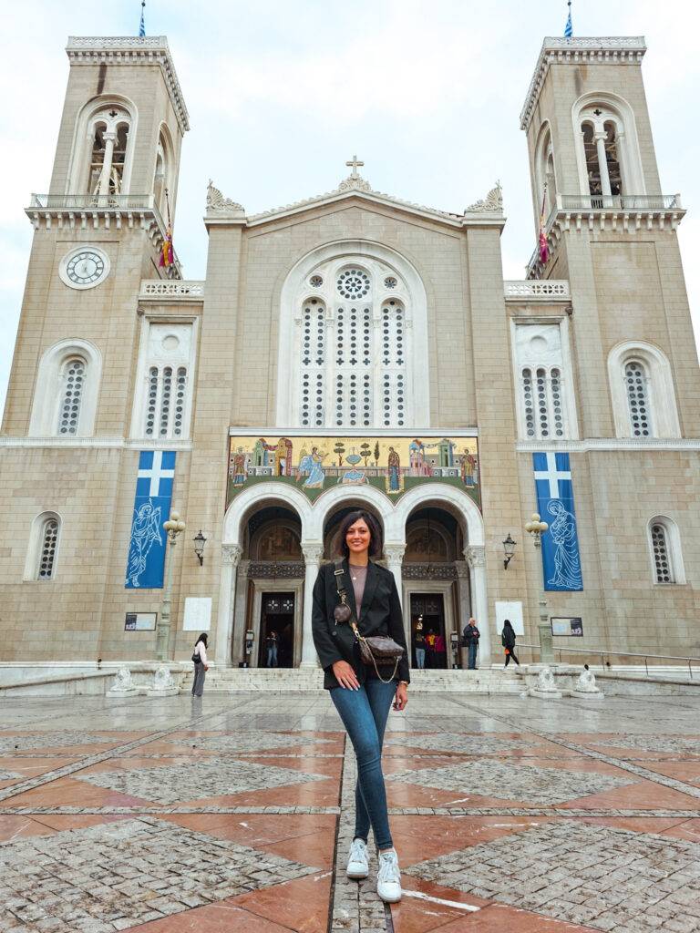 the cathedral church of the Archbishopric of Athens and all of Greece Exterior