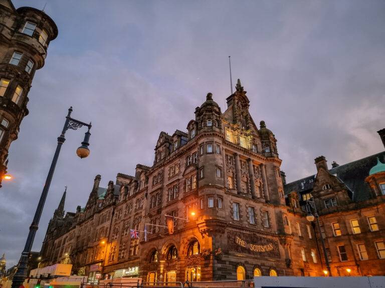 The Scotsman Hotel in Edinburgh