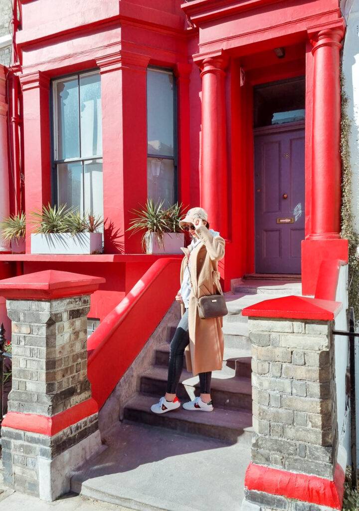 Notting Hill Colourful Houses