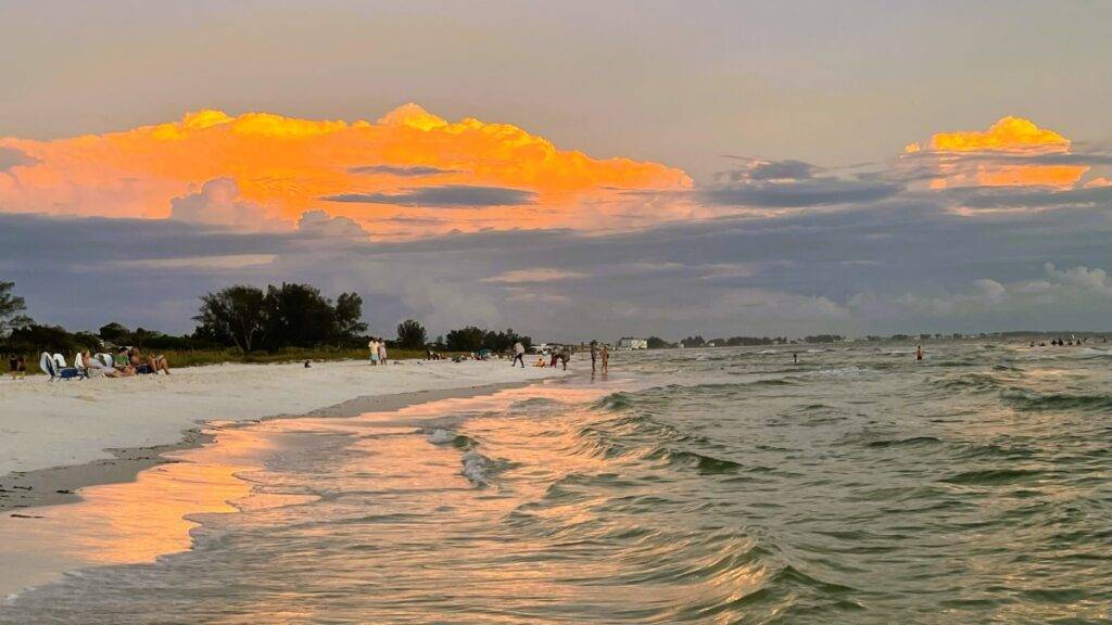Anna Maria Island Beach at Sunset