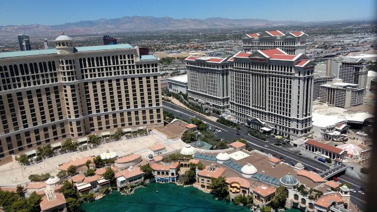 Las Vegas Eiffel Tower View
